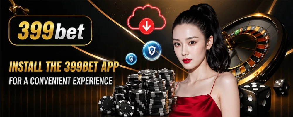 Install the 399bet app for Android — official banner